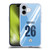 Manchester City Man City FC 2025/26 Players Home Kit 2nd Group Savinho Soft Gel Case for Apple iPhone 16