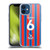 Crystal Palace FC 2025/26 Players Home Kit Marc Guéhi Soft Gel Case for Apple iPhone 12 Mini