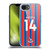 Crystal Palace FC 2025/26 Players Home Kit Jean-Philippe Mateta Soft Gel Case for Apple iPhone 16e