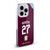 Aston Villa Football Club 2025/26 Players Home Kit Morgan Rogers Soft Gel Case for Apple iPhone 15 Pro Max