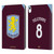 Aston Villa Football Club 2025/26 Players Home Kit Youri Tielemans Leather Book Wallet Case Cover For Apple iPad 10.9 2022/2025