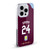 Aston Villa Football Club 2025/26 Players Home Kit Amadou Onana Soft Gel Case for Apple iPhone 16e