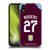 Aston Villa Football Club 2025/26 Players Home Kit Morgan Rogers Soft Gel Case for Apple iPhone XR