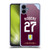 Aston Villa Football Club 2025/26 Players Home Kit Morgan Rogers Soft Gel Case for Samsung Galaxy A06 4G