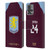 Aston Villa Football Club 2025/26 Players Home Kit Amadou Onana Leather Book Wallet Case Cover For Motorola Moto Edge 30 Fusion