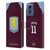 Aston Villa Football Club 2025/26 Players Home Kit Ollie Watkins Leather Book Wallet Case Cover For Motorola Moto G Play (2024)