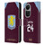 Aston Villa Football Club 2025/26 Players Home Kit Amadou Onana Leather Book Wallet Case Cover For OPPO Reno10 5G / Reno10 Pro 5G