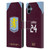 Aston Villa Football Club 2025/26 Players Home Kit Amadou Onana Leather Book Wallet Case Cover For Samsung Galaxy A06 4G
