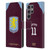Aston Villa Football Club 2025/26 Players Home Kit Ollie Watkins Leather Book Wallet Case Cover For Samsung Galaxy S24 Ultra 5G