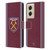 West Ham United FC 2025/26 Crest Kit Home Leather Book Wallet Case Cover For Motorola Moto G Stylus 5G (2024)