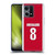 Arsenal FC 2025/26 Players Home Kit Martin Ødegaard Soft Gel Case for OPPO Reno8 4G