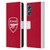 Arsenal FC 2025/26 Kit Home Leather Book Wallet Case Cover For OPPO A17