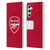 Arsenal FC 2025/26 Kit Home Leather Book Wallet Case Cover For Samsung Galaxy A54 5G