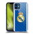 Real Madrid CF Badge Blue Soft Gel Case for Apple iPhone 12 / iPhone 12 Pro & MagSafe