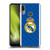 Real Madrid CF Badge Blue Soft Gel Case for Motorola Moto E6 Plus