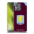 Aston Villa Football Club 2025/26 Crest Kit Home Soft Gel Case for Motorola Edge 40 Neo 5G
