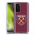 West Ham United FC 2025/26 Crest Kit Home Soft Gel Case for Huawei P40 5G