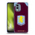 Aston Villa Football Club 2025/26 Crest Kit Home Soft Gel Case for Nokia X30