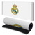 Real Madrid CF Badge White Gaming Office Desk PC Keyboard Mouse Mat Pad 23.62 x 11.81 x 0.12 inches (600 x 300 mm) - L