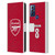 Arsenal FC 2025/26 Players Home Kit Martin Ødegaard Leather Book Wallet Case Cover For Motorola Moto G Play (2023)