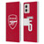 Arsenal FC 2025/26 Players Home Kit Gabriel Magalhães Leather Book Wallet Case Cover For Motorola Moto G53 5G