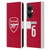 Arsenal FC 2025/26 Players Home Kit Gabriel Magalhães Leather Book Wallet Case Cover For OnePlus Nord N30
