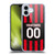 Custom Customised Personalised AC Milan 2024/25 Kit Home Soft Gel Case for Apple iPhone 16 Plus