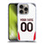 Custom Customised Personalised AC Milan 2024/25 Kit Away Soft Gel Case for Apple iPhone 16 Pro