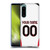 Custom Customised Personalised AC Milan 2024/25 Kit Away Soft Gel Case for Sony Xperia 5 IV