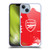 Arsenal FC Graffiti Art Crest Soft Gel Case for Apple iPhone 14 Plus