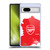 Arsenal FC Graffiti Art Crest Soft Gel Case for Google Pixel 7a