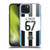 Newcastle United Football Club 2025/26 Players Home Kit 2nd Group Lewis Miley Soft Gel Case for Apple iPhone 15 Plus