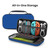 Head Case Designs BLUE HARD STORAGE TRAVEL CARRY CASE AND SCREEN PROTECTOR FOR Nintendo Switch 2
