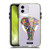 P.D. Moreno Gothic Art Elephant SHOCKPROOF BUMPER CASE COMPATIBLE WITH Apple iPhone 11 & MAGSAFE