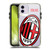 AC Milan Logo Icon Crest Oversized SHOCKPROOF BUMPER CASE COMPATIBLE WITH  & MAGSAFE Apple iPhone 11