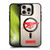 Arsenal FC Logo Icon Gunners Oversized BLACK SHOCKPROOF BUMPER CASE COMPATIBLE WITH  & MAGSAFE Apple iPhone 16 Pro Max