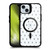 Juventus Football Club Logo Icon Pattern BLACK SHOCKPROOF BUMPER CASE COMPATIBLE WITH  & MAGSAFE Apple iPhone 15 Plus
