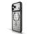 Juventus Football Club Logo Icon Pattern BLACK SHOCKPROOF BUMPER CASE COMPATIBLE WITH  & MAGSAFE Apple iPhone 15 Plus