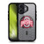 Ohio State University Logo Icon Outline Buckeyes BLACK SHOCKPROOF BUMPER CASE COMPATIBLE WITH  & MAGSAFE Apple iPhone 17
