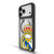 Real Madrid CF Logo Icon Crest Oversized BLACK SHOCKPROOF BUMPER CASE COMPATIBLE WITH  & MAGSAFE Apple iPhone 13 Pro