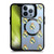 Real Madrid CF Logo Icon Pattern BLACK SHOCKPROOF BUMPER CASE COMPATIBLE WITH  & MAGSAFE Apple iPhone 13 Pro