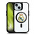 Real Madrid CF Logo Icon Crest BLACK SHOCKPROOF BUMPER CASE COMPATIBLE WITH  & MAGSAFE Apple iPhone 15