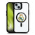 Real Madrid CF Logo Icon Crest BLACK SHOCKPROOF BUMPER CASE COMPATIBLE WITH  & MAGSAFE Apple iPhone 15 Plus