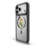 Real Madrid CF Logo Icon Crest BLACK SHOCKPROOF BUMPER CASE COMPATIBLE WITH  & MAGSAFE Apple iPhone 17