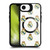 Real Madrid CF Logo Icon Pattern BLACK SHOCKPROOF BUMPER CASE COMPATIBLE WITH Apple iPhone 16e / Apple iPhone 17e & MAGSAFE