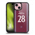 West Ham United FC 2025/26 Players Home Kit Tomáš Souček Gel Armour Case For Apple iPhone 15