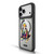 P.D. Moreno Gothic Art Basset Hound BLACK SHOCKPROOF BUMPER CASE COMPATIBLE WITH  & MAGSAFE Apple iPhone 15 Pro