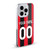 Custom Customised Personalised AC Milan 2020/21 Kit Home Soft Gel Case for Apple iPhone 14 Pro