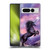 Anne Stokes Mythical Creatures Black Unicorn Soft Gel Case for Google Pixel 7 Pro