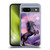 Anne Stokes Mythical Creatures Black Unicorn Soft Gel Case for Google Pixel 8a